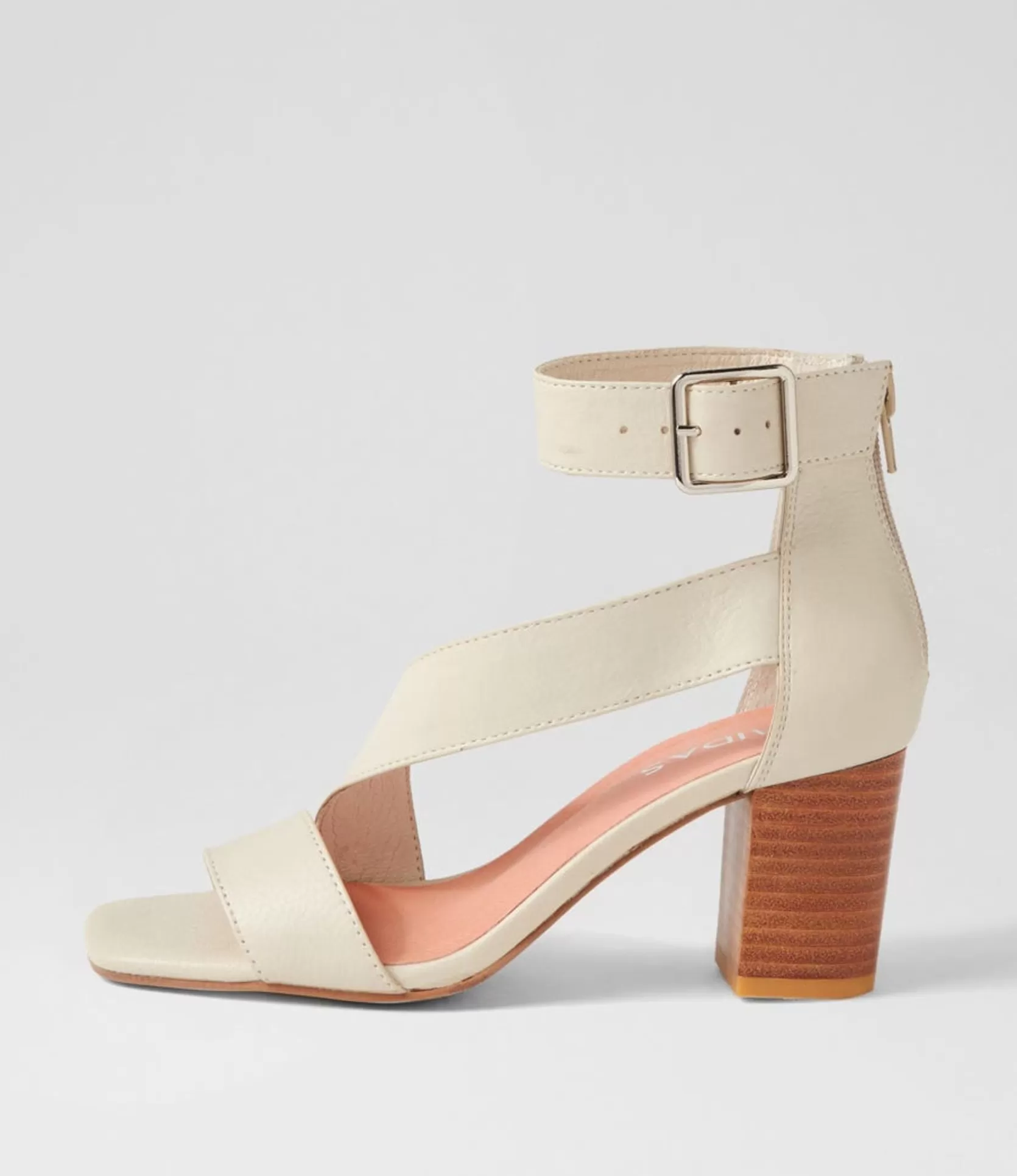 Store Perra Milk Leather Sandals Women Heels