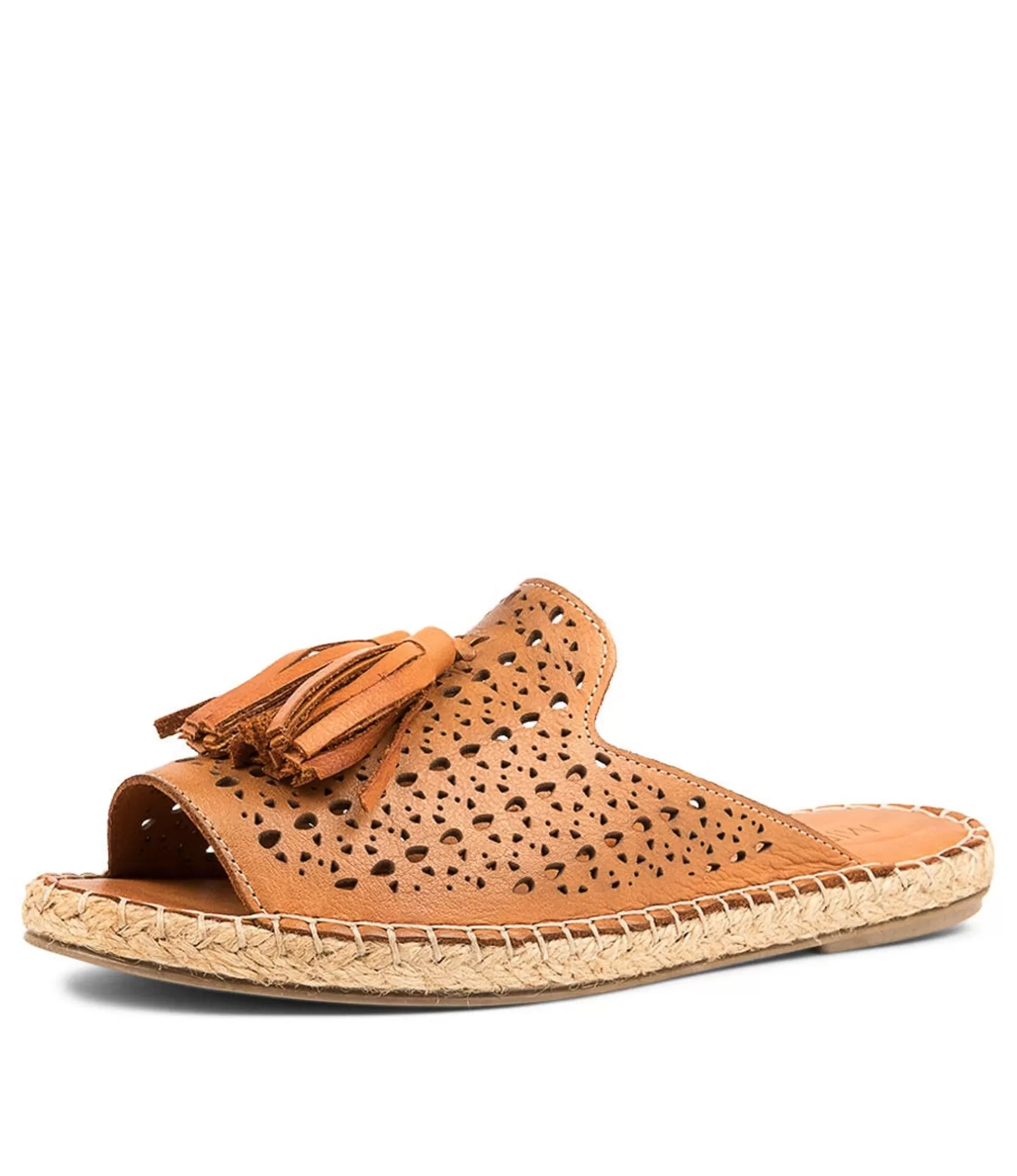 Best Sale Pollana Tan Leather Women Flats