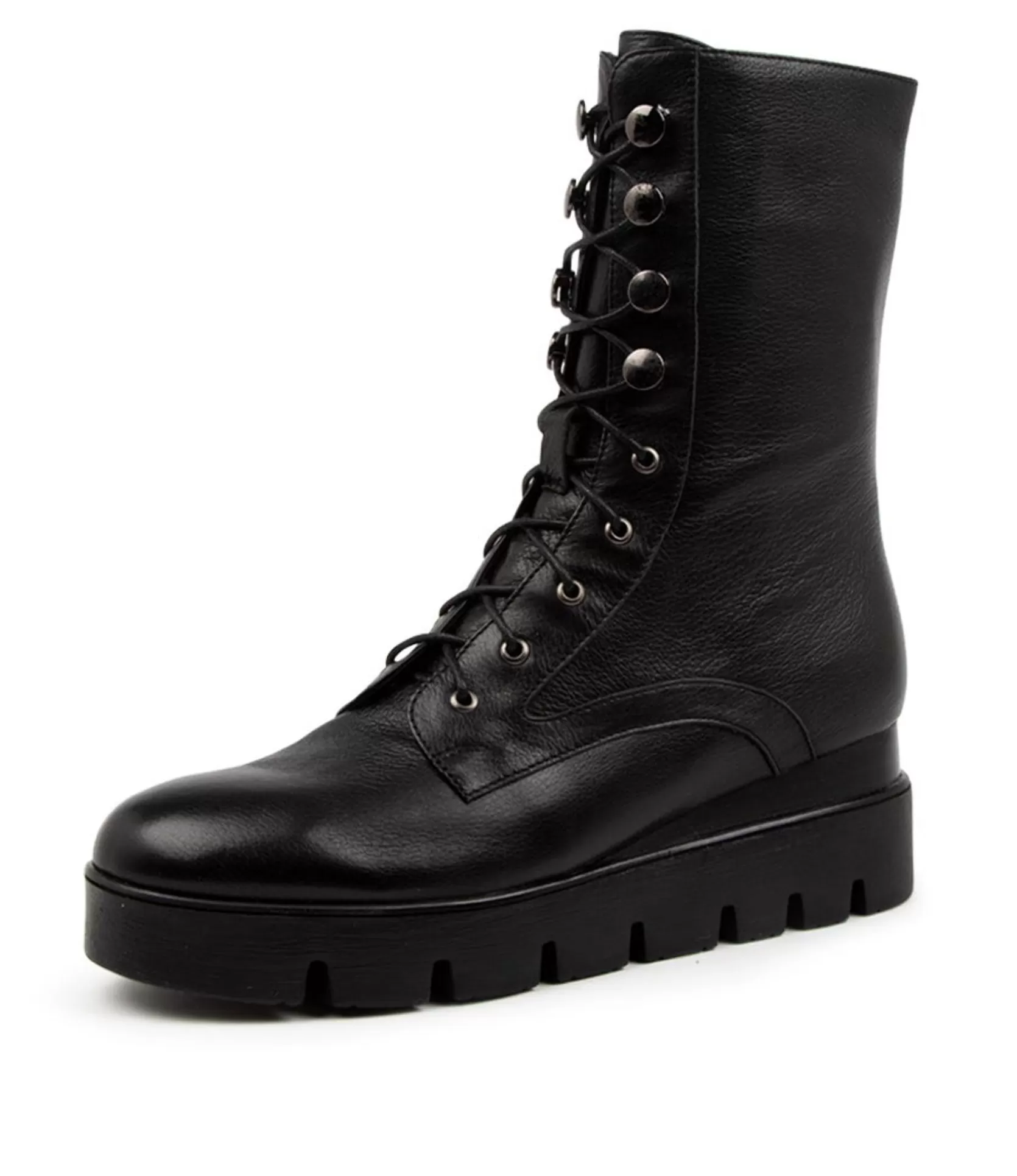 Outlet Rocka Black-Black Sole Women Boots