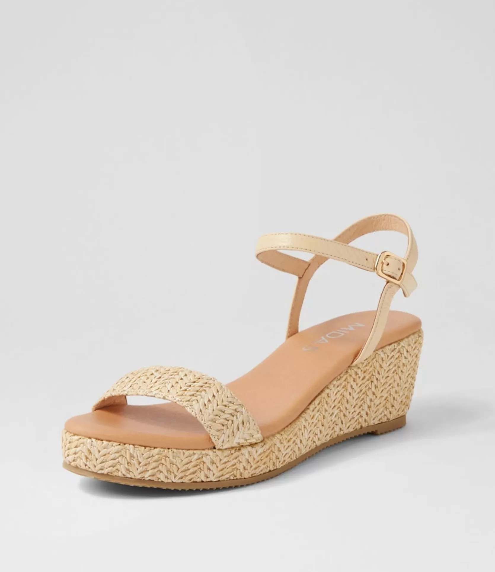 Outlet Sabelli Natural Synthetic Raffia Leather Espadrilles Women Wedges
