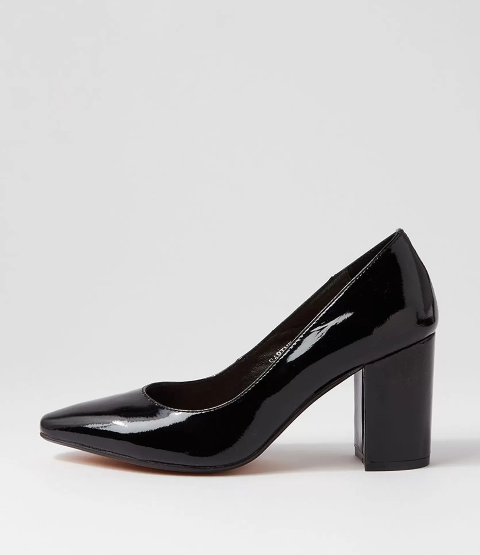 Best Sabine Black Patent Leather Heels Women Heels