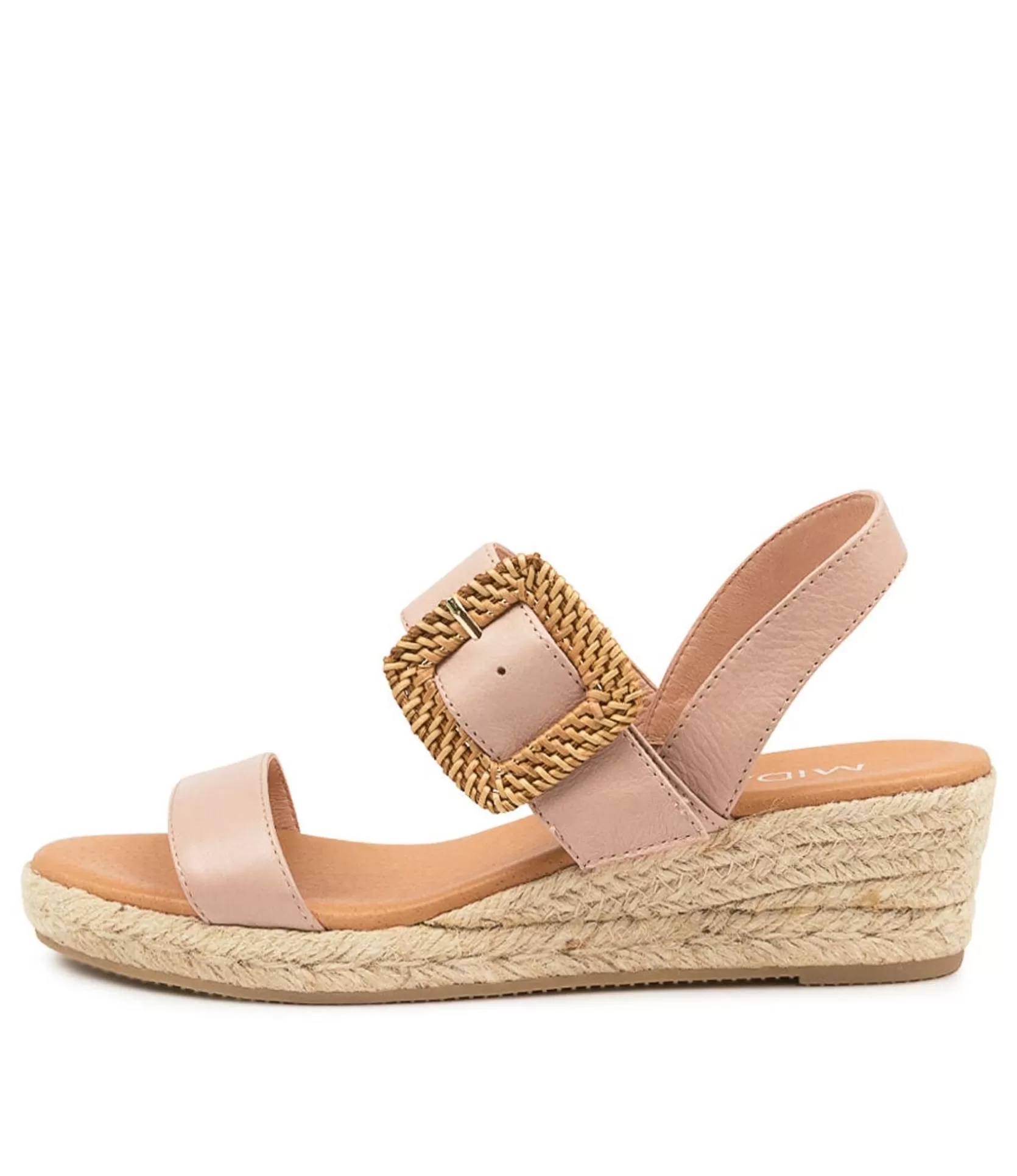 Flash Sale Samara Nude Leather Women Espadrilles