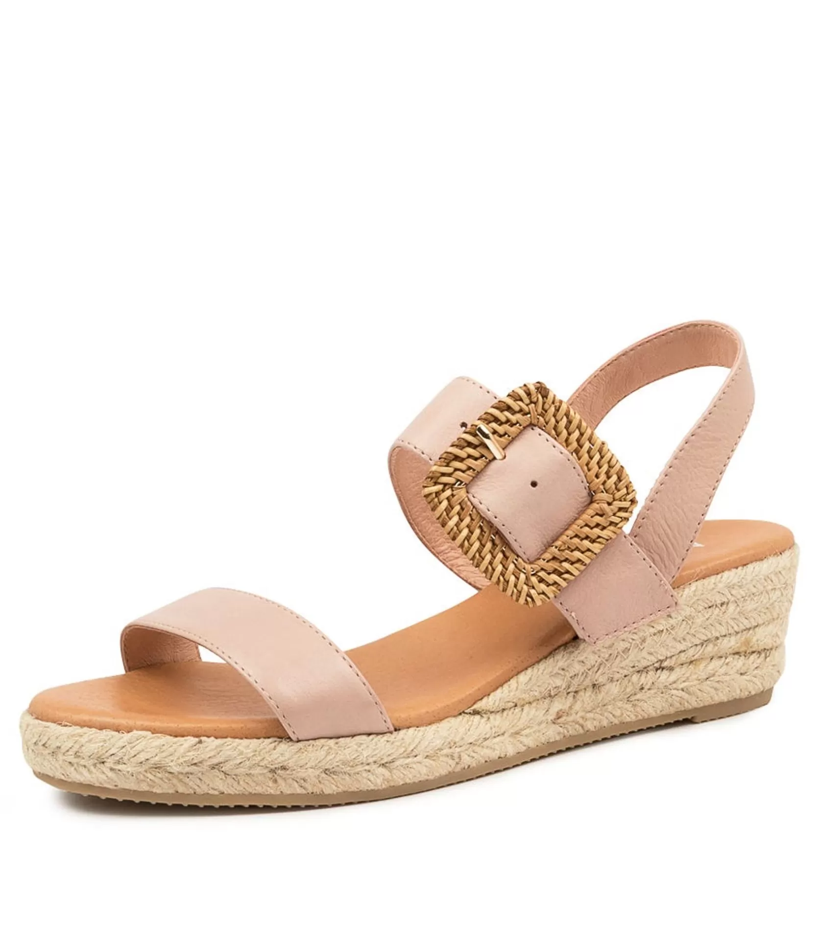 Flash Sale Samara Nude Leather Women Espadrilles