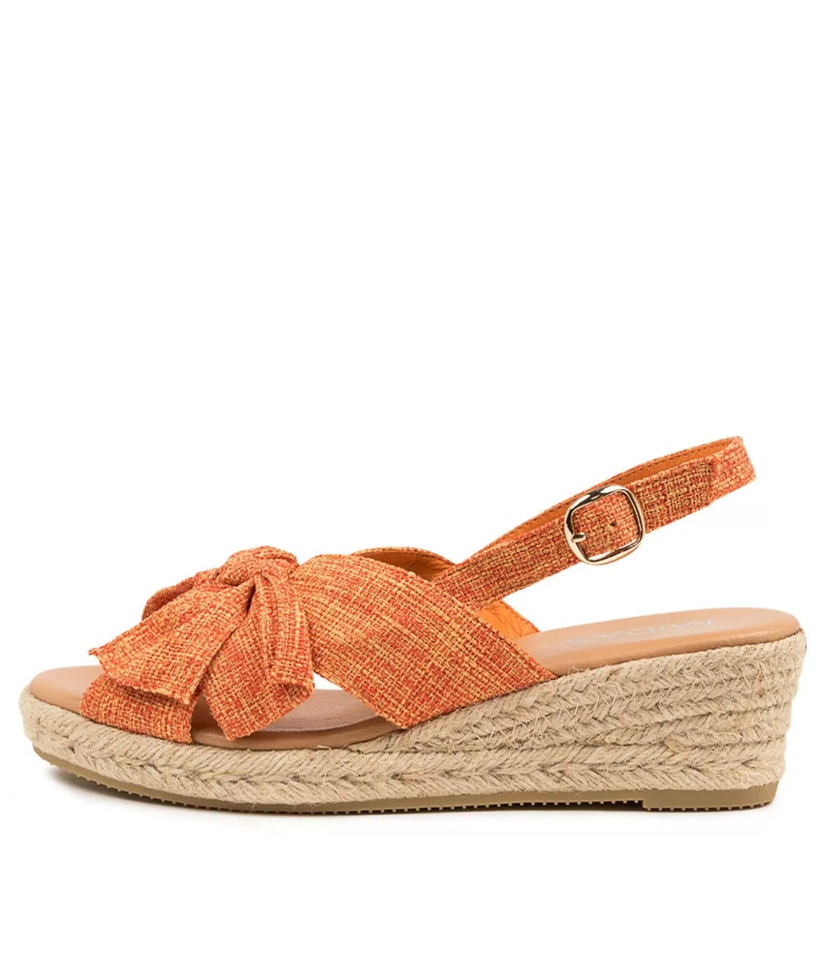 Cheap Santra Mandarin Fabric Women Wedges