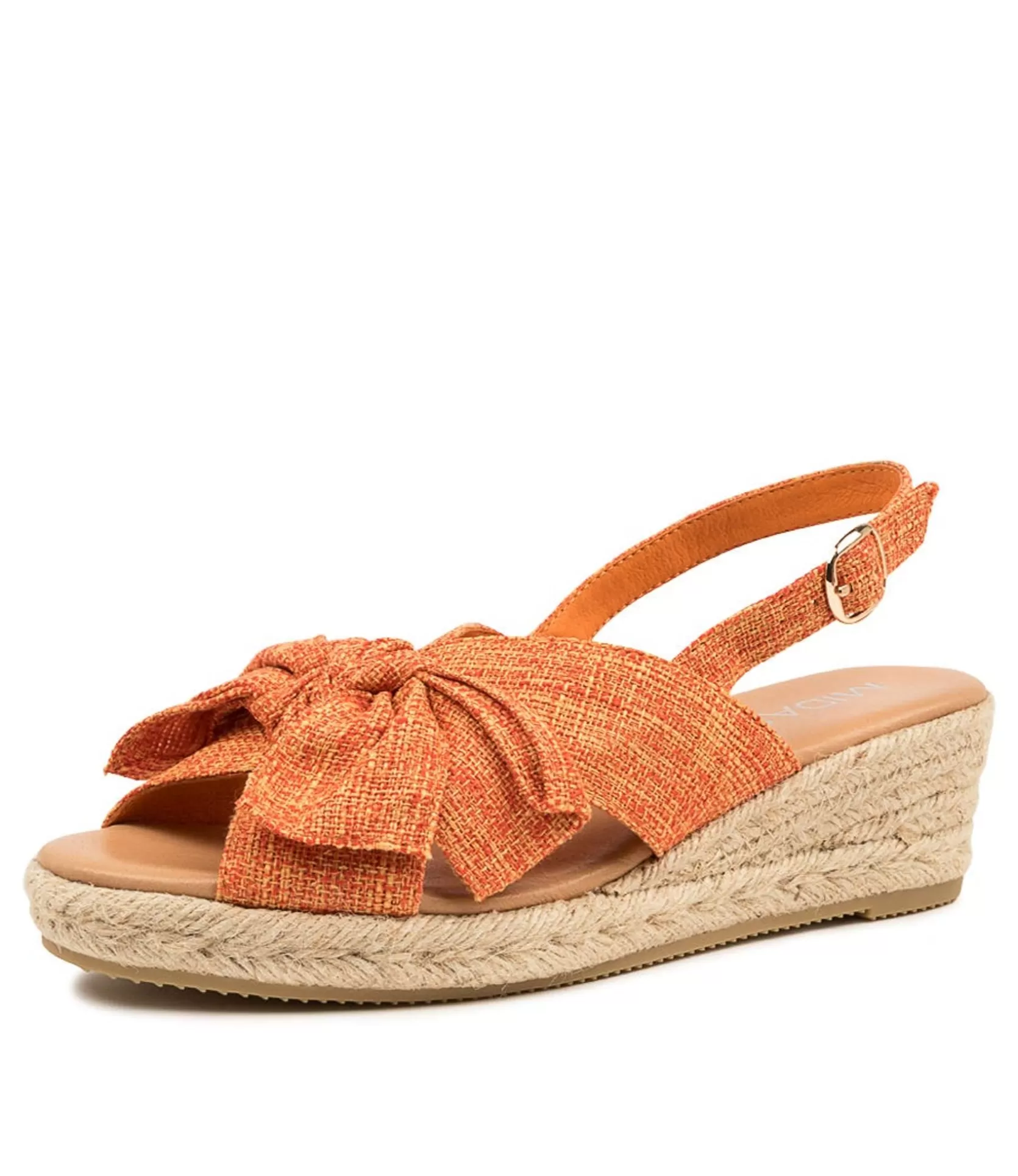 Cheap Santra Mandarin Fabric Women Wedges