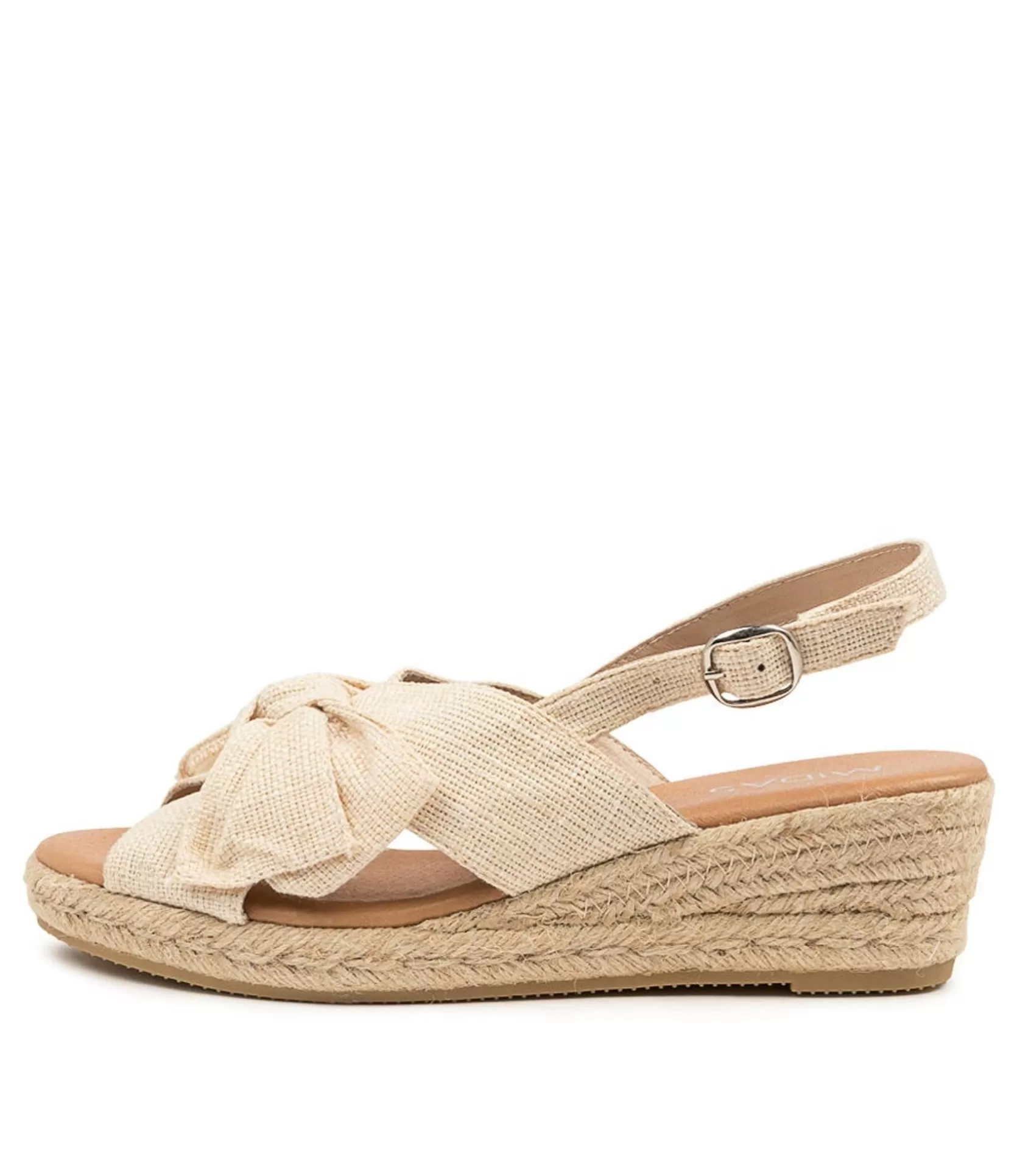 Store Santra Natural Fabric Women Wedges