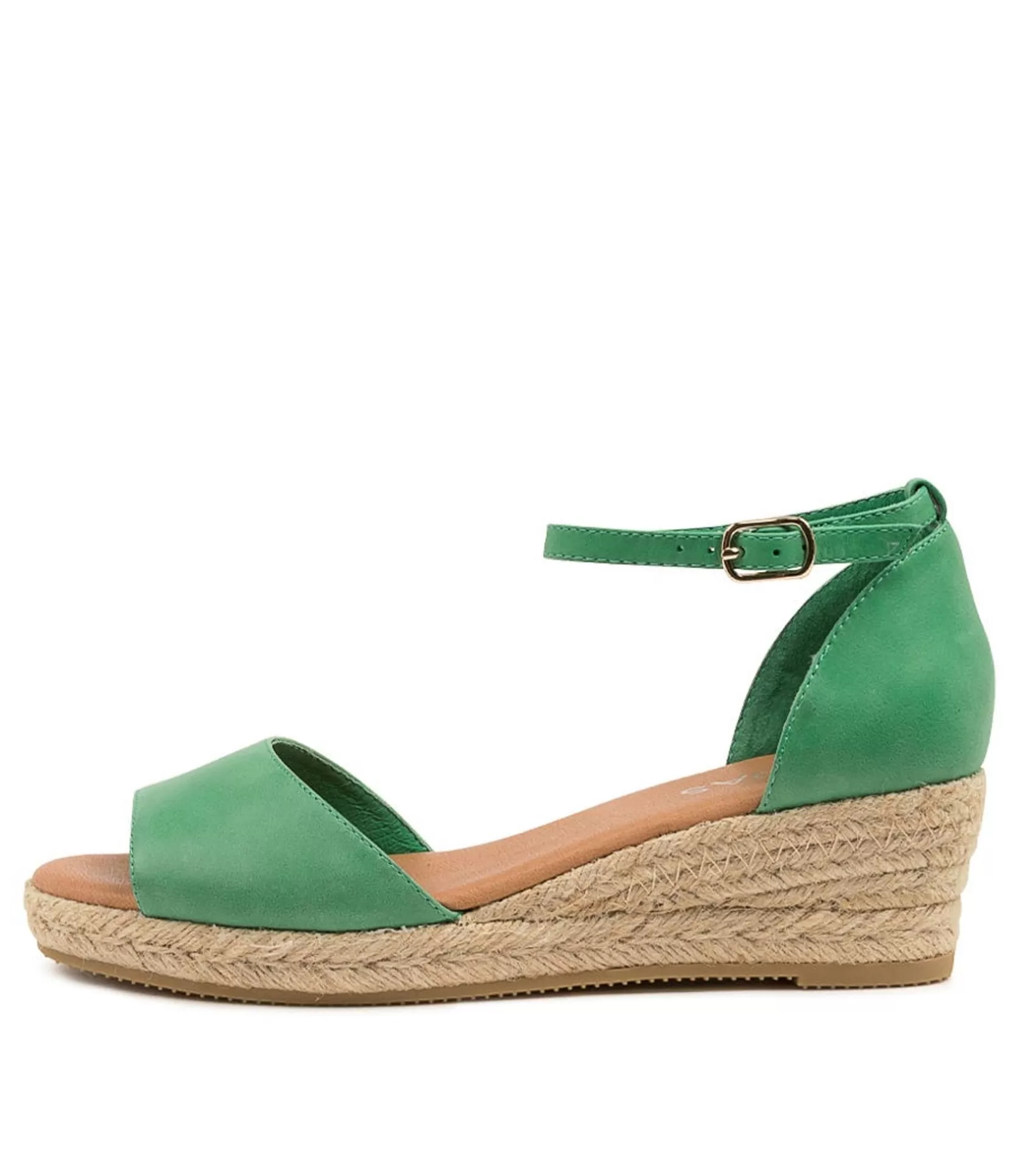 Flash Sale Skippy Spearmint Leather Women Espadrilles