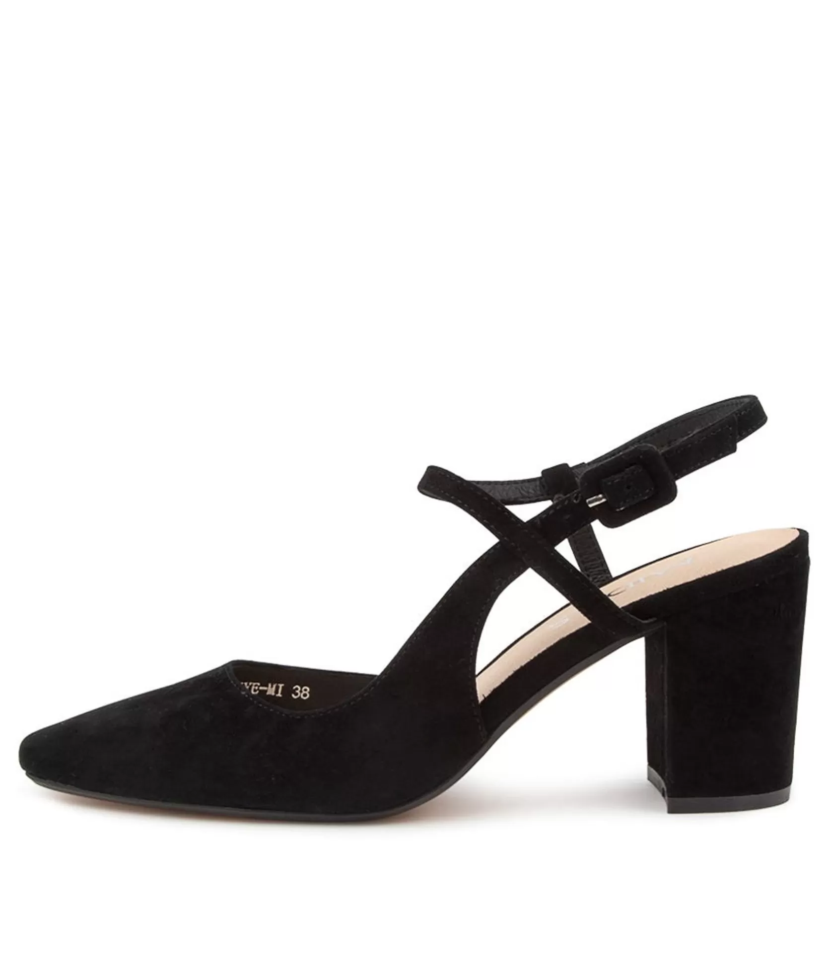 Best Skye Black Suede Heels Women Heels