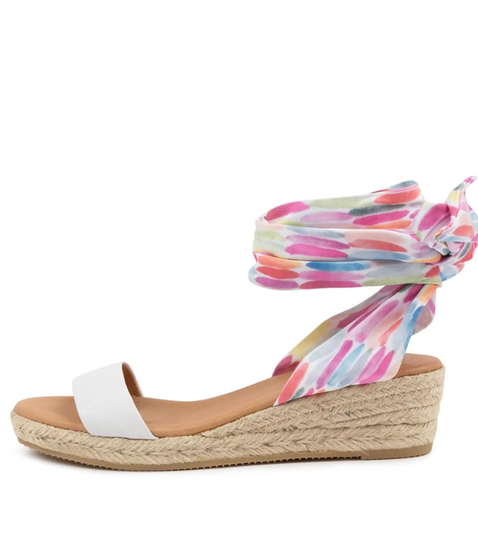 Shop Soli White-Rainbow Women Espadrilles