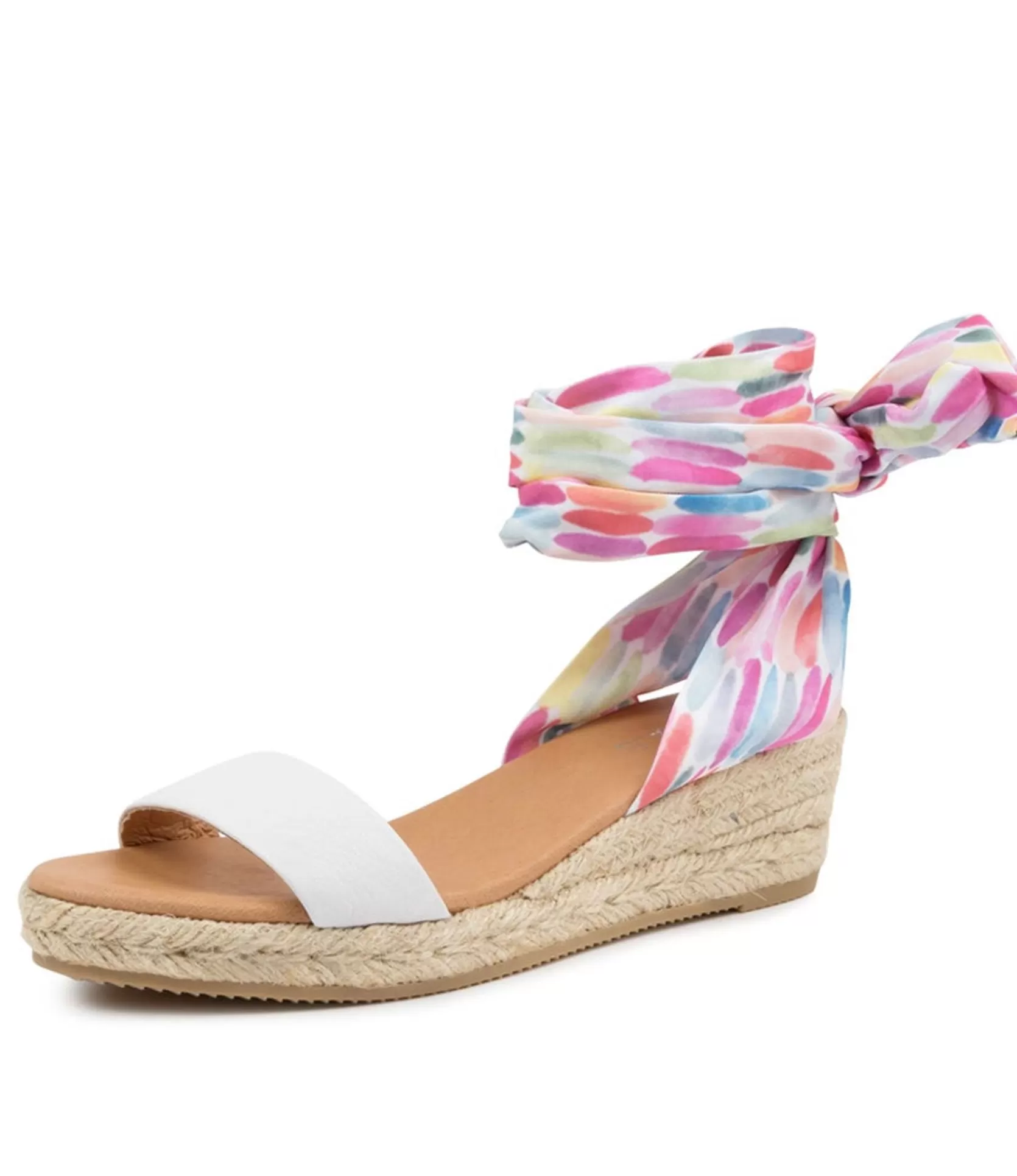 Shop Soli White-Rainbow Women Espadrilles