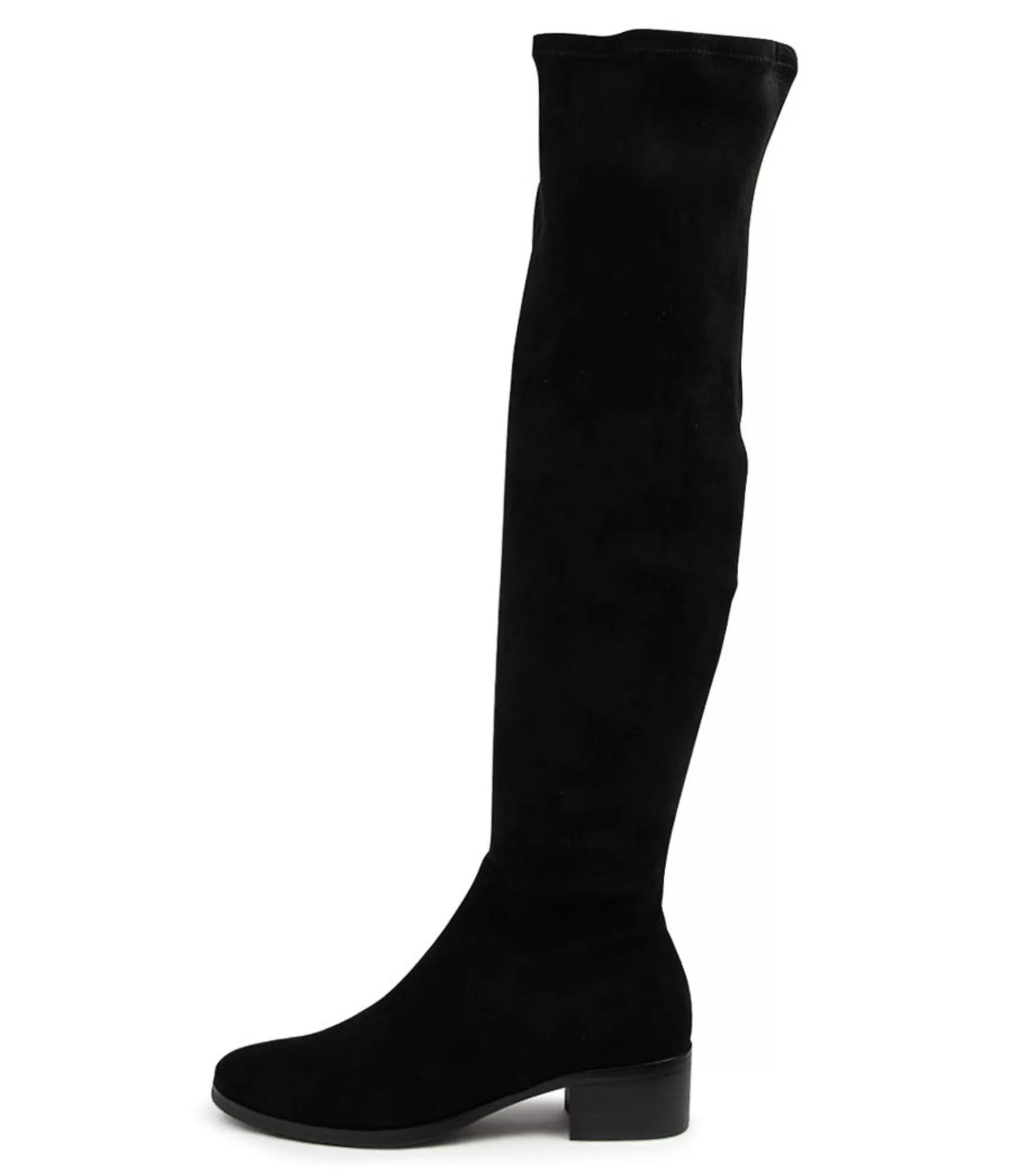 Outlet Tarpest Black Microsuede Women Boots
