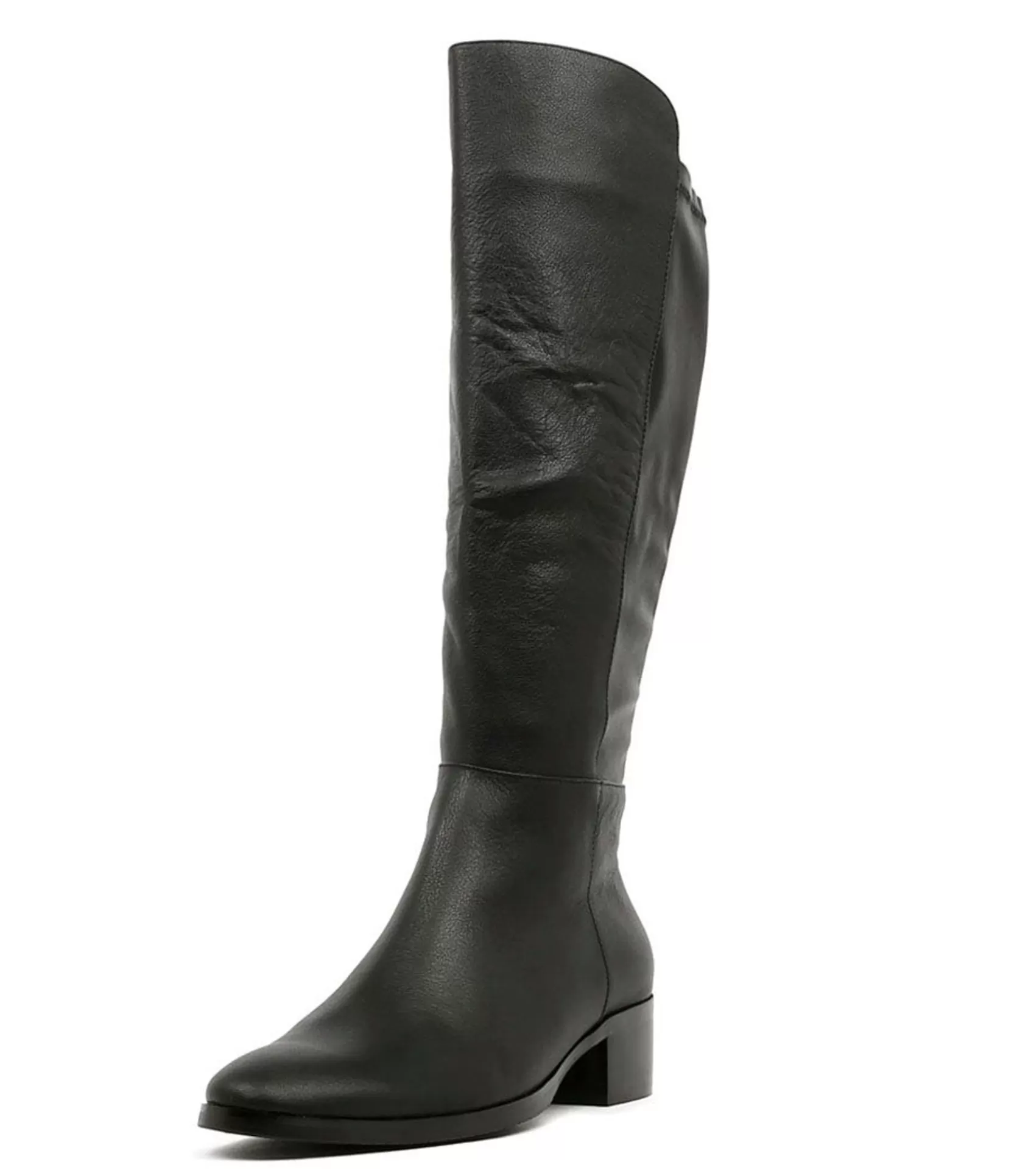 Best Tataley Black Leather Women Boots