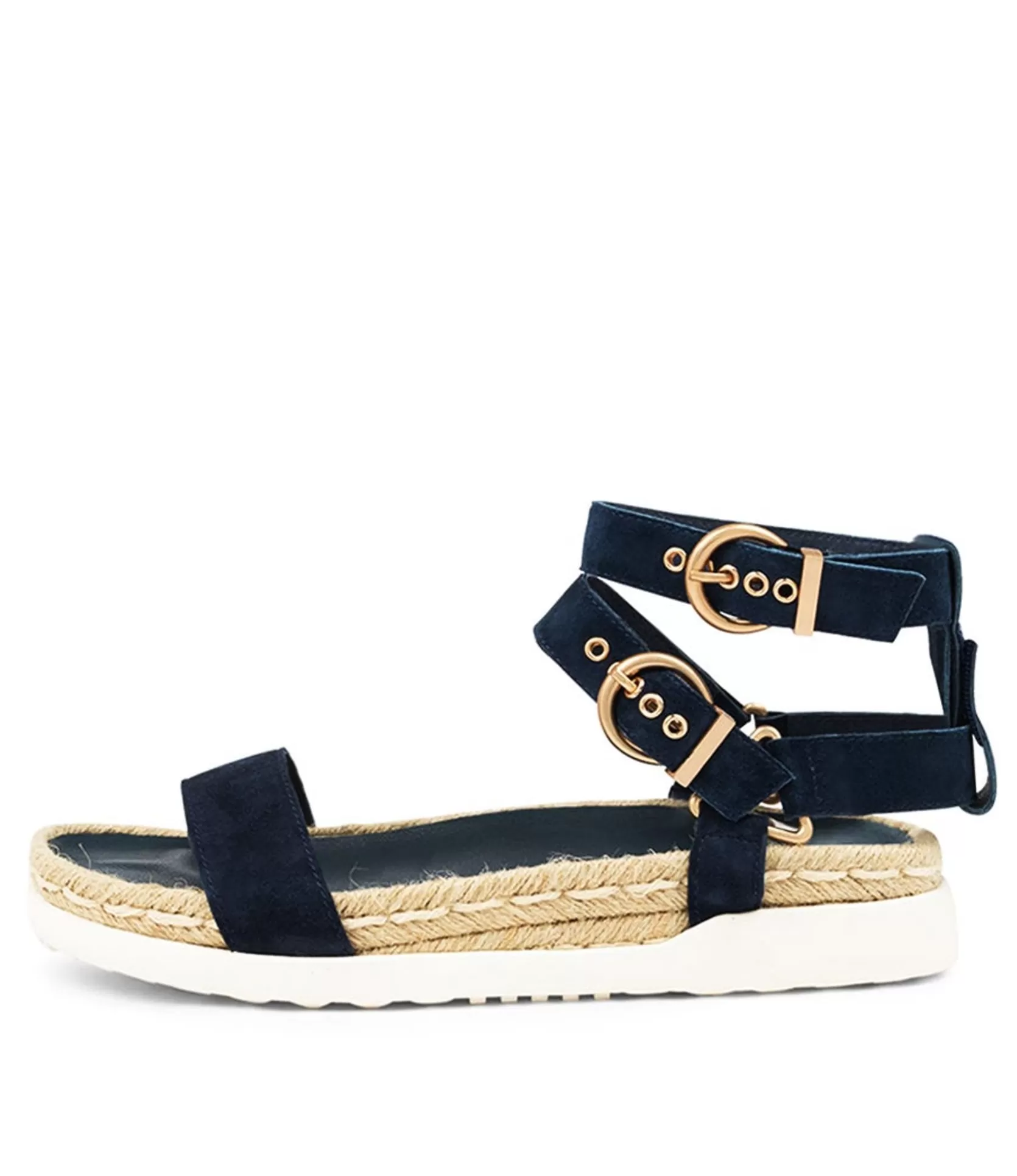 Best True Navy Suede Women Sandals