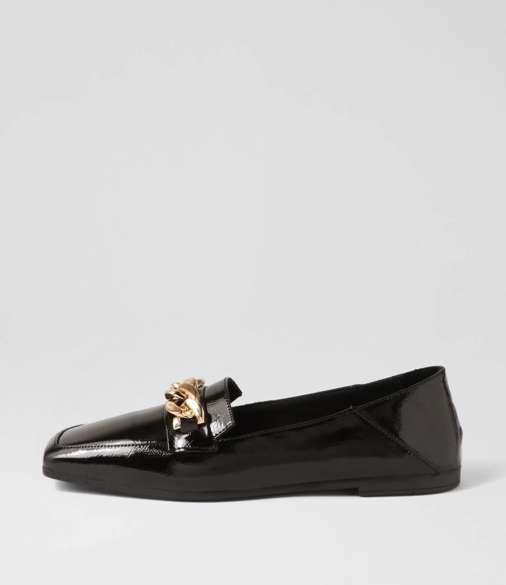 Best Tuscon Black Patent Leather Loafers Women Loafers