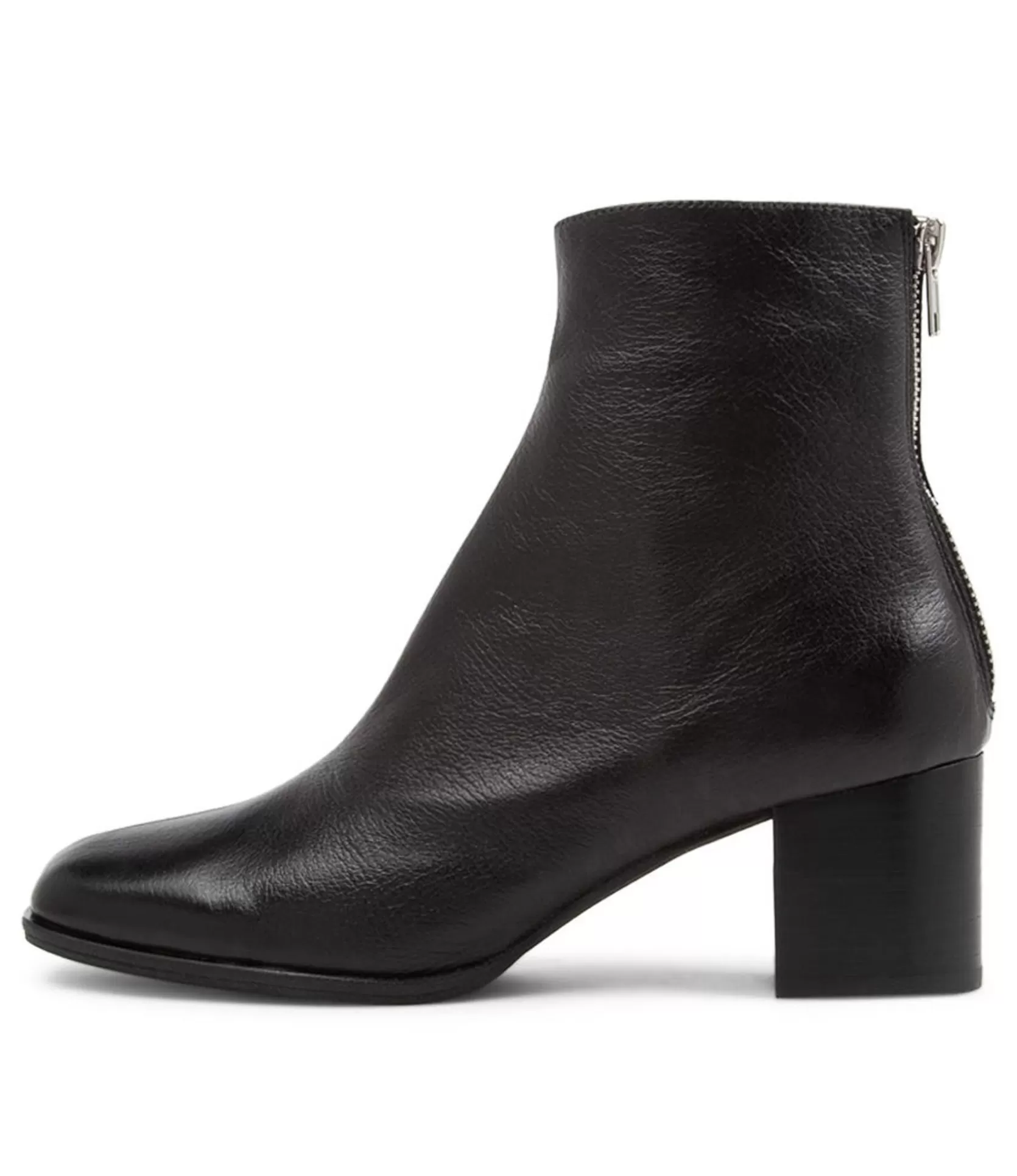 Best Sale Vilani Black Leather Ankle Boots Bh Women Ankle Boots