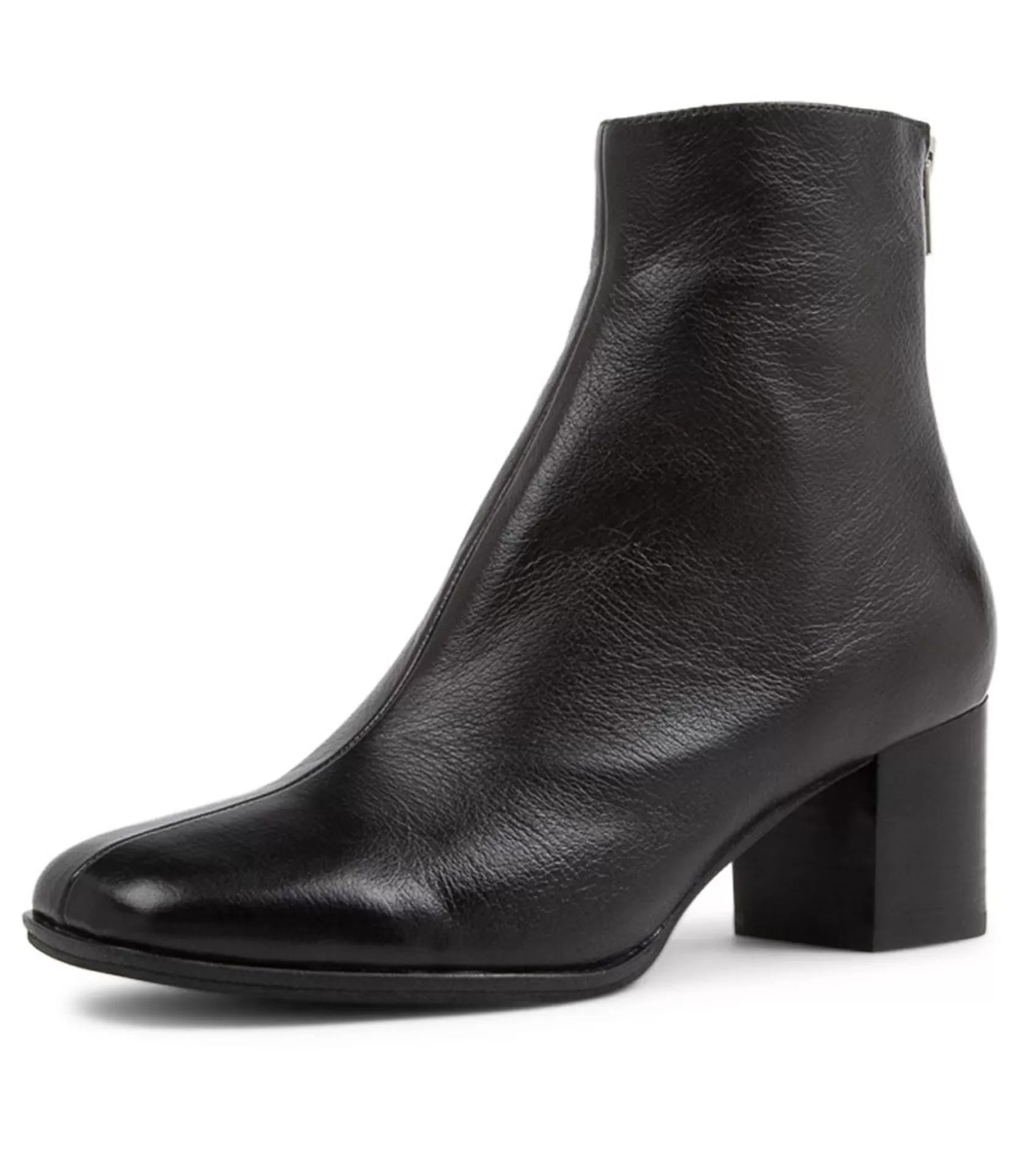 Best Sale Vilani Black Leather Ankle Boots Bh Women Ankle Boots