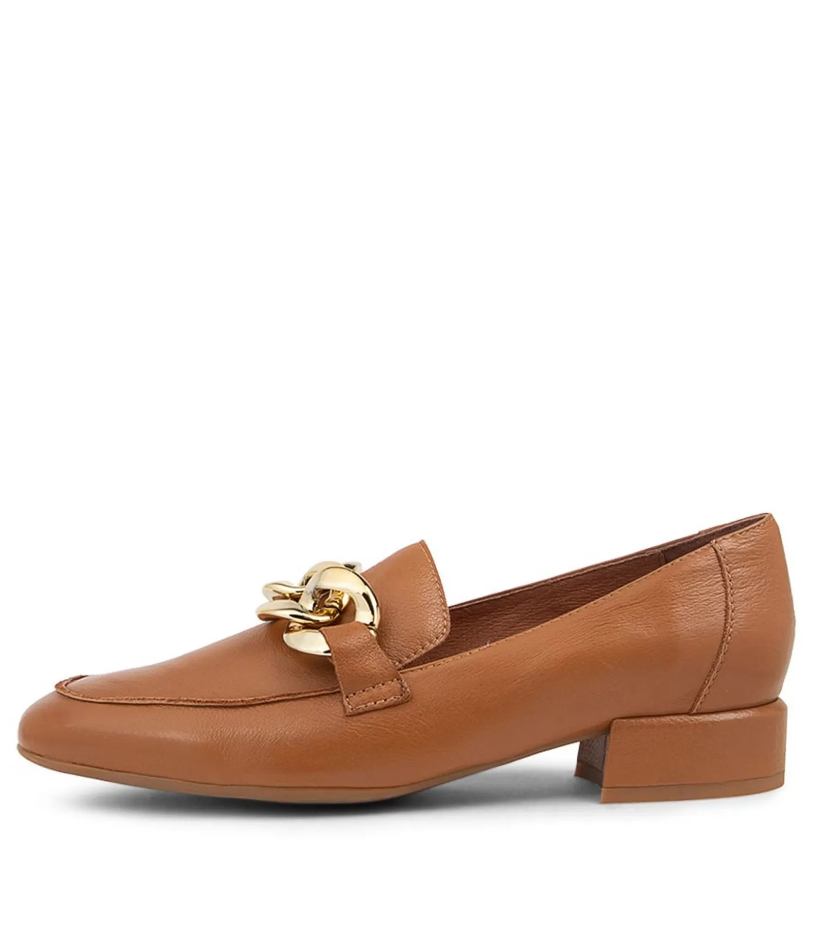 Best Visten Dk Tan Leather Loafers Women Loafers