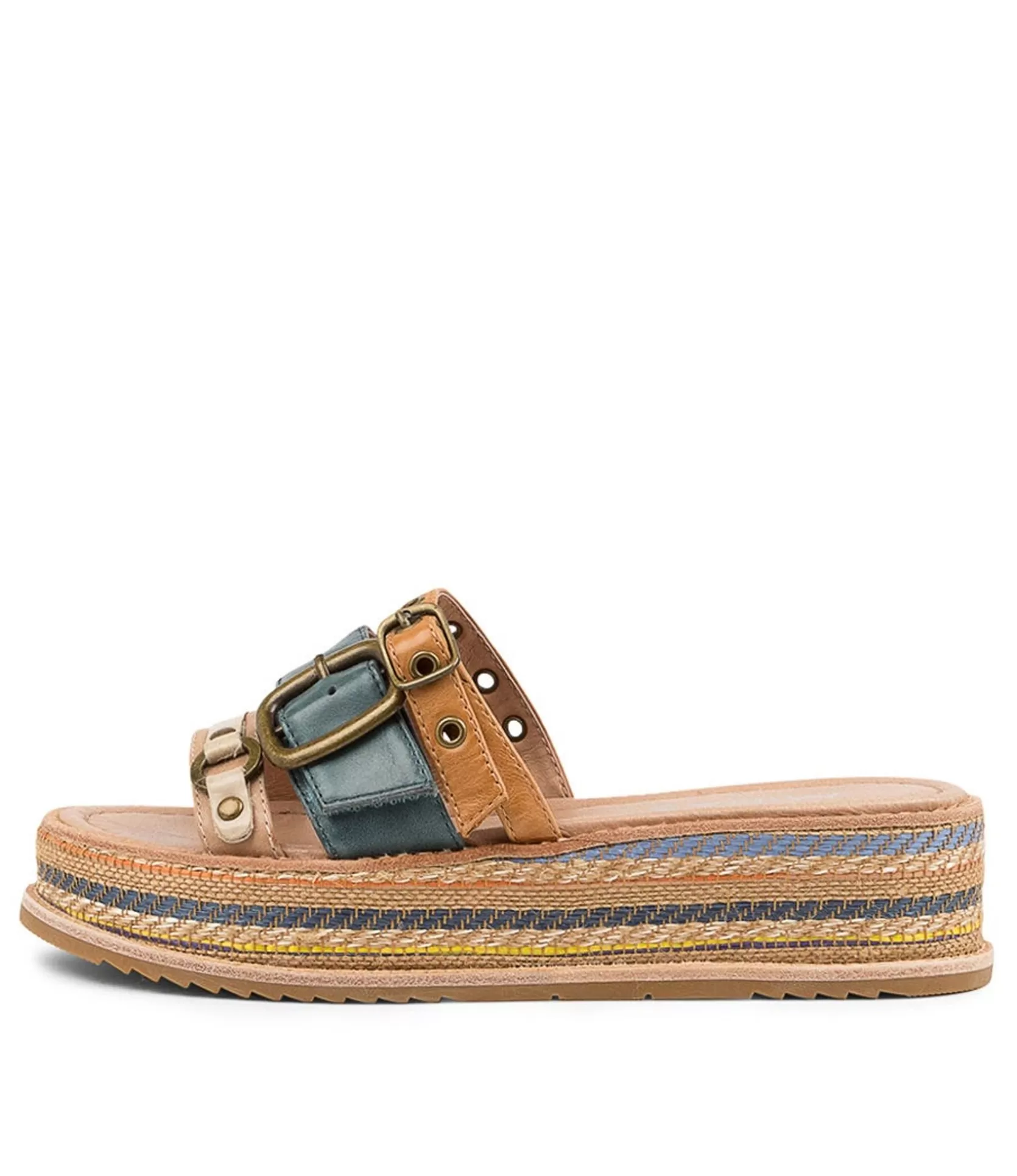 Sale Vitas Blue Multi Women Sandals