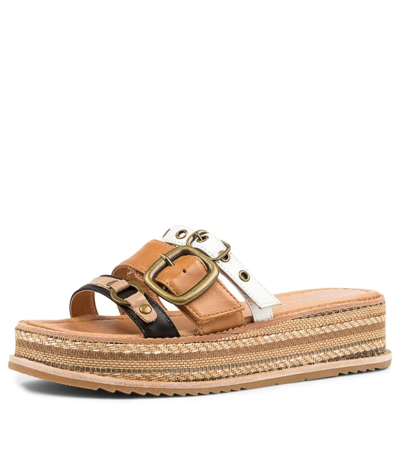 Online Vitas Tan Multi Women Sandals