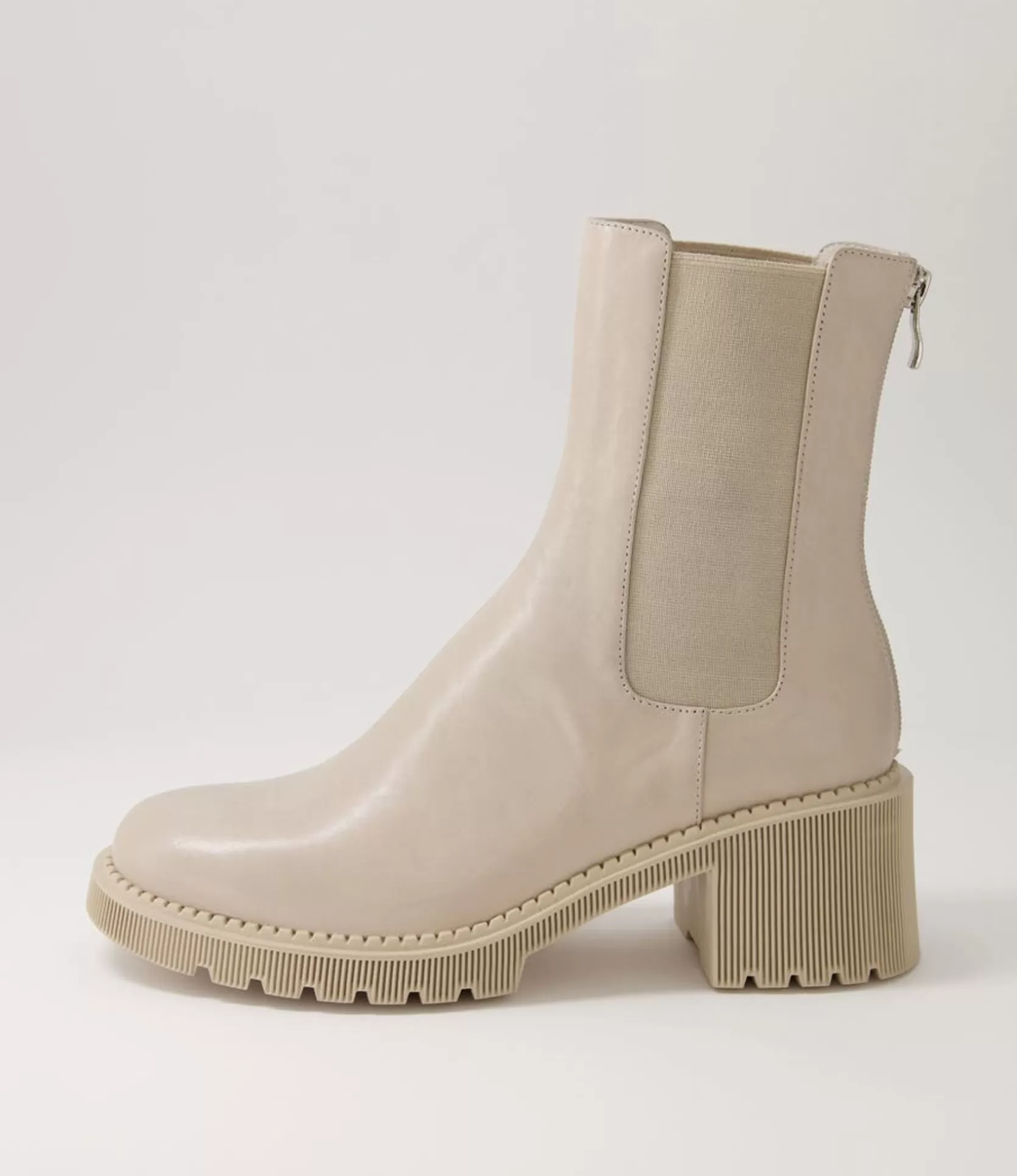 Best Sale Zorry Almond Leather Ankle Boots Women Ankle Boots